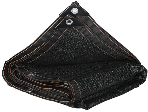 Couverture de Filet de Feuille de Piscine Rectangulaire Coupe-Vent Maille Résistante au solèil Décorations de Jardin Creusées avec Oeillet Tissu de Refroidissement Anti-poussière 13,12x26,25 Pieds