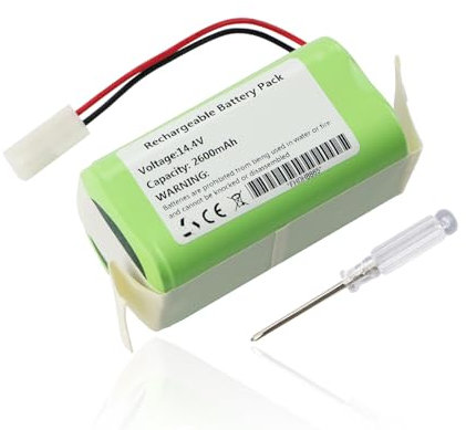 ANTIEE 2600mAh Vacuum Cleaners Batterie pour Bissell EV675 EV775 2859 2503 2933 29339 3115 28596 28597 2859T 2859W Bob Sweep WJ540011 WP460011RO Aspirapolvere Robots 1618526 1625424 Z65B155