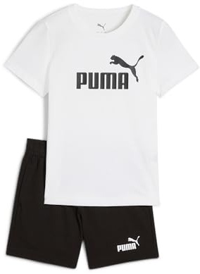 PUMA Jungen Ess No.1 Logo Tee And Shorts Set Ps Gestrickte Anzüge (1er Pack)