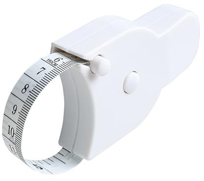 Tecnologia di Misurazione Automatica Nastro di Misurazione del Corpo Retrattile Materiale ABS Design a Doppia Scala Gamma 150 Cm, Comodamente Retrattile