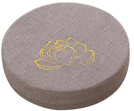 Septpenta Meditation Floor Cushion, Round Traditional Tibetan Meditation Cushion, Floor Cushion, Adult Seat Floor Cushion for Balcony, Living Room and Tatami Mats(Gray)