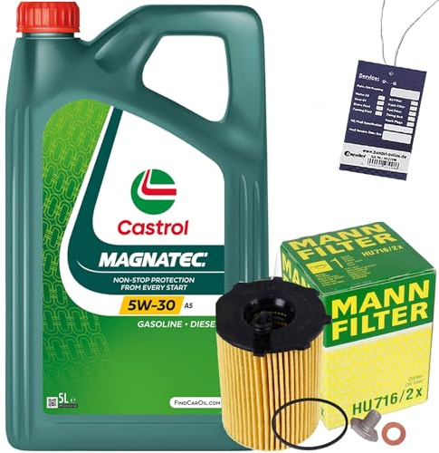 Mann Ölfilter+5L 5W-30 Öl Transit Mondeo C-Max Focus Fiesta 1.4-1.6 | Mann Ölfilter+5L 5W-30 Öl Transit Mondeo C-Max Focus Fiesta 1.4-1.6 Tdci
