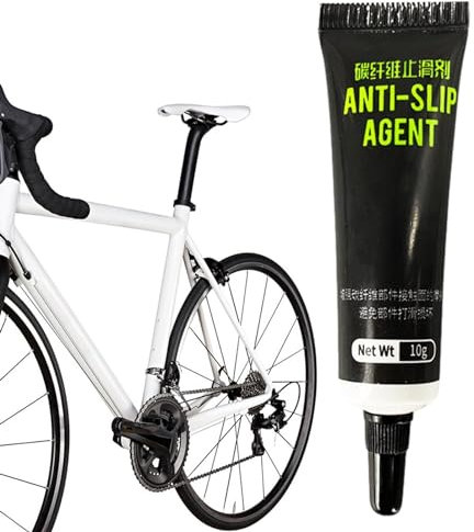 Rutschfestes Mittel aus Kohlefaser: Carbon-Paste für Fahrräder, Fahrradvorbaufett, tragbares Fahrradfett, rutschfestes Schmiergel, angenehm zu halten, Agent
