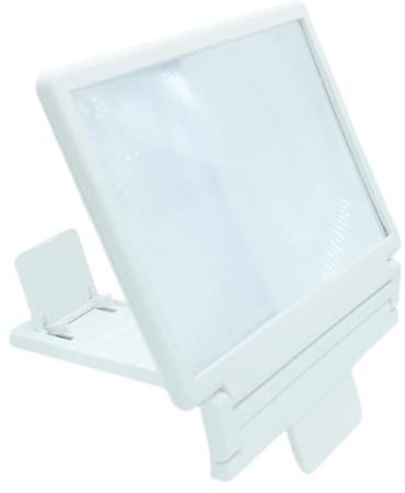 Pantalla de aumento del teléfono, Lupa de la pantalla del teléfono celular | Soporte de teléfono HD con amplificador,Amplificador de pantalla móvil de 7 pulgadas para video, fil