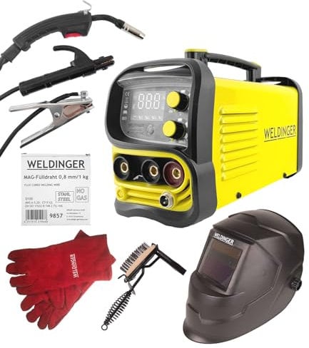 WELDINGER Komplettset ME 130 mini FLUX ECO Fülldrahtschweißgerät