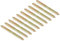TOP-VIGOR 12Pcs Hanger Bolts, M5x40mm Double Ended Self-Tapping Thread Wood to Wood Dowel Screws, Double Ended Dowel Screws, Screw Dowels Hanger for Wood Connecting