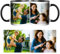 Personalised Coffee Mug with Photo Custom Picture Logo Mug Photo Collage Personalized with a 2 Photo Novelty Custom Gift for Family, Friends, Birthday