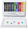 Zqkimzi Rotuladores de dibujo, flotantes artísticos con agua, marcadores borrables de 12 colores con cuchara, ideal para el hogar, aula, escuela, niños, niñas, principiantes, bocetos creativos y