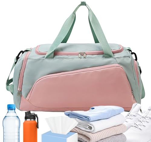 Bolsa Deportiva | Bolsa Deportiva de Gran Capacidad | Mochila Impermeable de Viaje para Yoga Fútbol Natación Piscina Estudiantes y Viajes Hombre Mujer