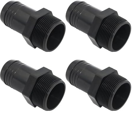Adaptateur de tuyau de piscine, raccord de tuyau de 3,8 cm – Raccord de tuyau d'aspiration | pour piscine, extérieur, jardin, pelouse, fontaine, spa creusé