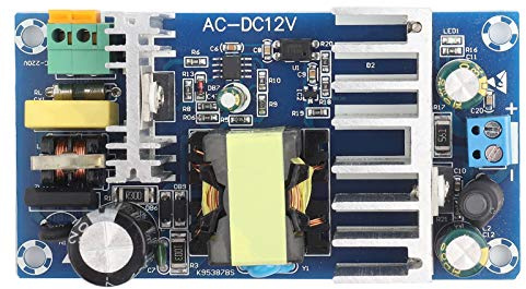 100W 12V 8A Schaltnetzteil |AC 85-265V zu DC 12V Konverterplatine |Überstrom-/Überlast-/Kurzschlussschutz |Kompaktmodul für LED-Streifen/CCTV/Elektronik