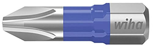 Wiha Bits, T-Bit PH2, 25 mm, 5 Stück in einer Box, für das Verschrauben von Schrauben in T-Form