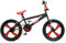 XN BMX 20 4 Spoke MAG Wheel Freestyle Bike Gyro Stunt Pegs Kids Boys Girls (Black/Red)