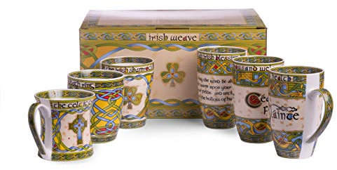 Royal Tara Irish History Geschenkbox Teeservice mit Sechs Tassen
