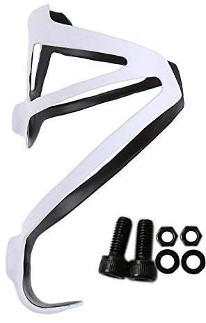 RXL SL Porte Gourde Velo Route Porte bidon Carbone Porte bidon vélo Carbone UD Mat Blanc Porte-bidon VTT