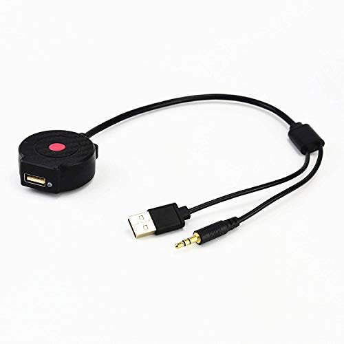 Bluetooth AMI MDI MMI auf Wireless Receiver Musik Streaming Adapter kompatibel mit BMW Mini Cooper AC926 mit 3,5 mm AUX Anschluss