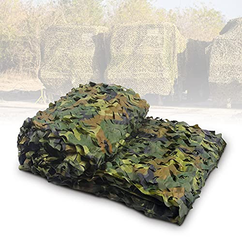 Tarnnetz Bundeswehr, Greensen Tarnnetz Camouflage Netz Sonnenschutznetz für den Garten Markisenschutznetz Woodland Armee Tarnung Net Jagd Bundeswehr Sonnenschutz Tarnung Dekoration für Jagd Camping