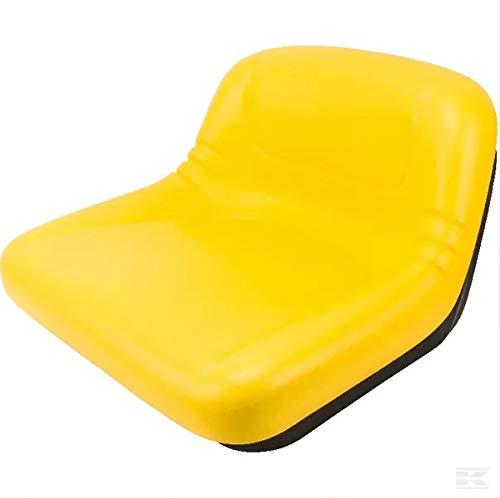 Traktorsitz gelb PVC 468 x 281 x 402 mm