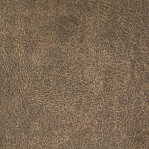 DESHOME Zeus Iago Stoff Meterware Möbelstoff Weiche Mikrofaser Fleckschutz für Sofas, Sessel, Kissen, Stuhl (Hellbraun, 10 Meter)