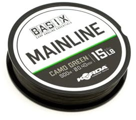 Korda Basix Camo Green Hauptschnur, 1000 m Spulen, 6,8 kg