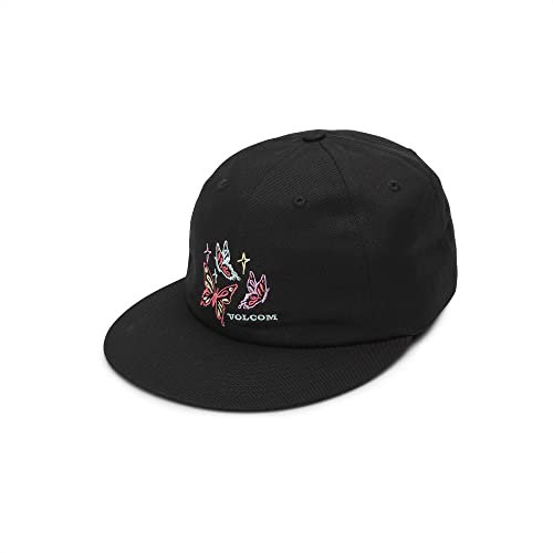 Volcom Damen Stone Wonder Verstellbarer Rückenriemen für Väter Baseballkappe, Black Out, Einheitsgröße