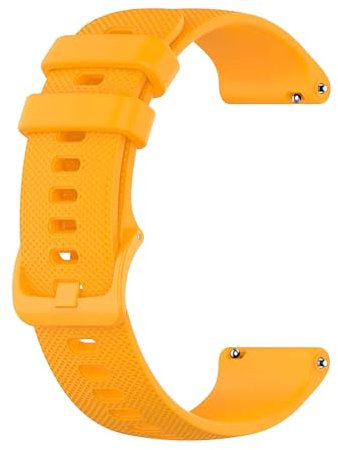 OcioDual Bracelet, Montre Connectée Homme en Silicone Orange 22mm, Bracelets de Montres, Bracelet Montre Femme, Bracelet Montre Connectée à Dégagement Rapide, Bracelet Montre Homme