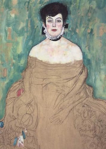 Tushita Kunstpostkarte Gustav Klimt - Portrait von Amalie Zuckerkandl