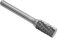 Lima giratoria de carburo, cabezal de fresa de metal, vástago de 6 mm, (10 mm)