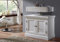 SAM Waschbeckenunterschrank Malibu, Paulowniaholz, weiß lackiert, 72,5x60x40cm, Landhausstil, OHNE Becken