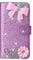 For iPhone 5 /5S/SE 2016/ iPhone SE 1st Gen Case PU Leather Wallet Case Glitter 3D Pink bow flower diamond Girl Women Cover Case Folio Stand with Closure Card Slots Magnetic Buckle Flip Case,Purple