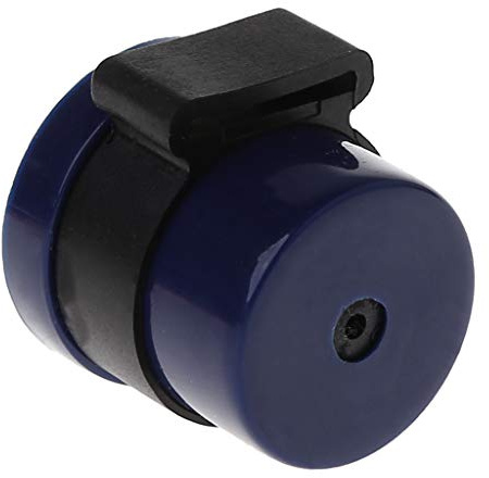 ZwaitL Für 6 V 12 V Eingang, Motorrad, blau, eingebauter Piepserblinker, Blinker, LED, 2-polig, Summer-Blinker
