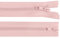 1 Reißverschluss 2-Wege 5mm 70 cm teilbar Autolock Doppelzipper Farbwahl, Farbe:puderrosa