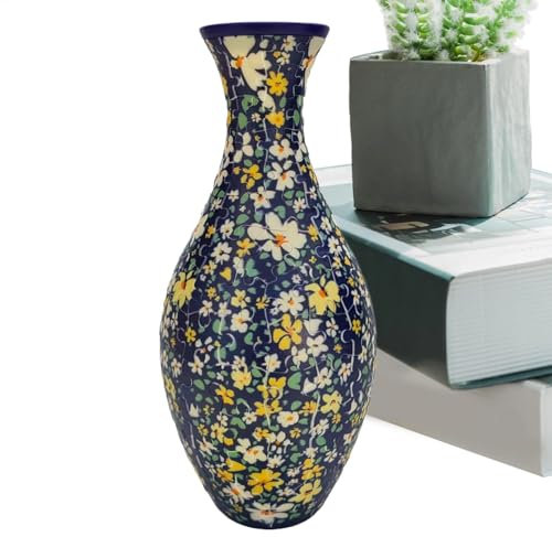 YNPQTDS 3 D-Puzzle Vase, 3-D Vase Jigsaw Puzzles For Adults - Curved Jigsaw Puzzle Flower Vases, Art Puzzle Vase, Detachable Puzzle Planter, Unique Flower Vase For Flower Arrangement And Home Decor