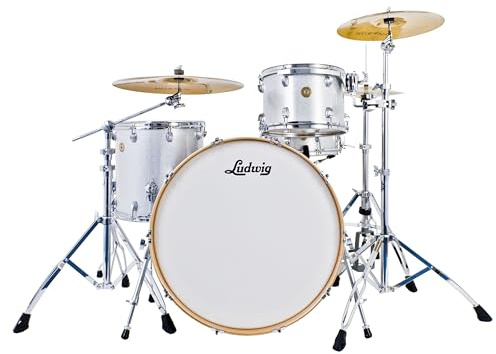 Ludwig Continental 26 4 PC Shell Set Silver Sparkle - Drum Kesselsatz