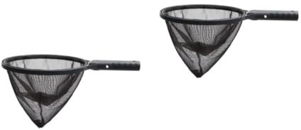 ibasenice 2 Piezas Red de Limpieza de Piscinas Malla Redes Bien Limpiador Neto Red de Piscina recogedor de Hojas Kit de Limpieza de Piscinas Red de plástico Material de plastico Gris