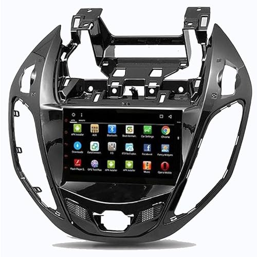 Android 14 Radio Coche 2 DIN 7 Pulgadas HD Pantalla Táctil Para Ford B-Max Transit Courier Tourneo 2012-2017 Conectar y usar con Bluetooth GPS Navi WiFi FM Radio Carplay Inalámbrico/Android Auto