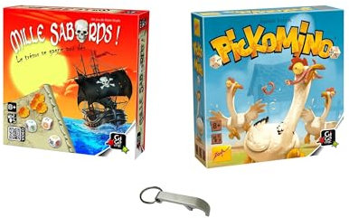 Pickomino + Mille Sabords + 1 Decap Blumie