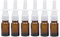 Nasenspray-Flaschen nachfüllbar, 10 ml, aus Glas, Zerstäuber mit feinem Nebel, Make-up, Wasser, Reisen, Behälter