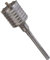 Scie à Cloche Trépan Couronne Carotteuse à Sec SDS MAX 30-160 mm diamètre complet pour marteau perforateur 110 mm (14 tranchants) SDS MAX 350 mm