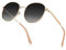 CARFIA Sonnenbrille Damen Farbverlauf Grau Linsen