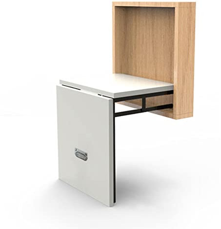 Folding chair Verdeckter Wandklappstuhl, Haushalts-Badmöbel, Badezimmer-Duschstuhl, Ultradünner Klapphocker Für Schuhe (Color : Solid Wood Shell)