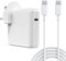 Mac Book Pro Charger 96w, MacBook USB-C Fast Charger Power Adapter for MacBook Pro 16, 15, 14, 13 inch,iPad Pro, 2021, 2020, 2019, 2018, MacBook Air 13 Inch, with 6.6ft USB C to C Charging Cable
