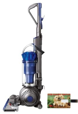 Dyson Ball Animal 2 Staubsauger mit Kabel I HEPA-Filter I Teleskopgriff I Drehbürsten I Höhenverstellung I Selbstjustierender Reinigungskopf I Blau + USB-C Adapter