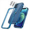JETech 5 in 1 Case for iPhone 12 mini 5.4-Inch, with 2-Pack Screen Protector and 2-Pack Camera Lens Protector, Full Coverage Tempered Glass Film, Shockproof Bumper Phone Cover (Navy)