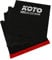 KOTO - Puzzle Dartmatte Rot, 237 x 60 cm, Oche für Dartspielen, Schaum Dartmatte für Anfänger & Profis