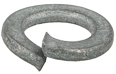 tecuro Federringe, M12 (12,7 x 21,1 x 2,5 mm), 100 Stück DIN 127 A, Stahl feuerverzinkt