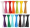 700 Stück farbige Kabelbinder 100mm – Kabelbinder farbig bunt– Hohe Qualität Starke Nylon Zip Kabelbinder von, mehrfarbig, Kabelbinder Set - UV-Beständig