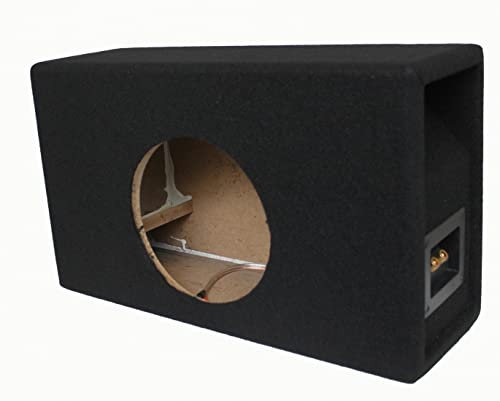 Necom 15cm Leergehäuse - geschlossen, braun, klassisch, 2.0 Stereo, Regalmontage, Fernsteuerung, 2 Count, Klinke (2 x 2,5 mm), Heimkinosystem, Lautsprecher