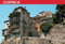 Magnet Foto Becken Häuser hängen 45x70mm