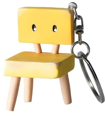 Acfigure Suzume no Tojimari Anime Stuhl Schlüsselanhänger, niedliche Schlüsselanhänger Dekorationen und PVC Anhänger Geschenk, mehrfarbig, 5 CM